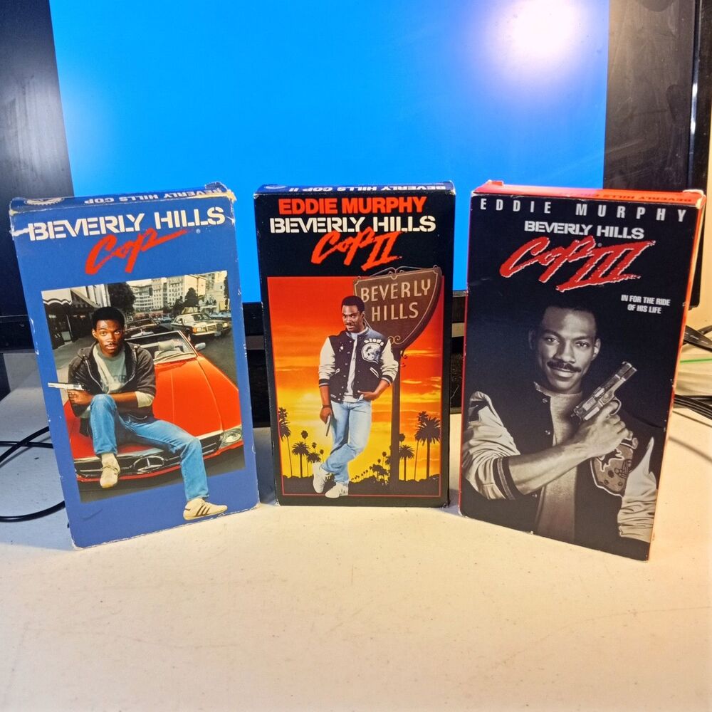 Beverly Hills Cop Trilogy on VHS - Eddie Murphy